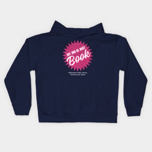 Just Book - Pink Kids Hoodie